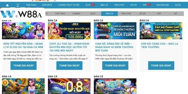 W88 là sân chơi có rất nhiều ưu đãi tuyệt vời, hấp dẫn.