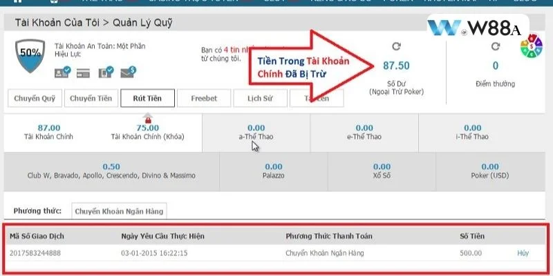 Hướng dẫn các bước nạp tiền W88 chi tiết cho người chơi 2025.