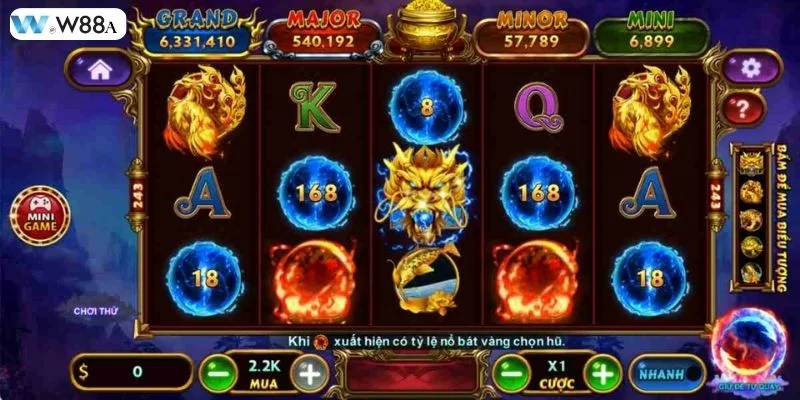 Nổ hũ Kim Cương có cơ hội nhận jackpot lớn